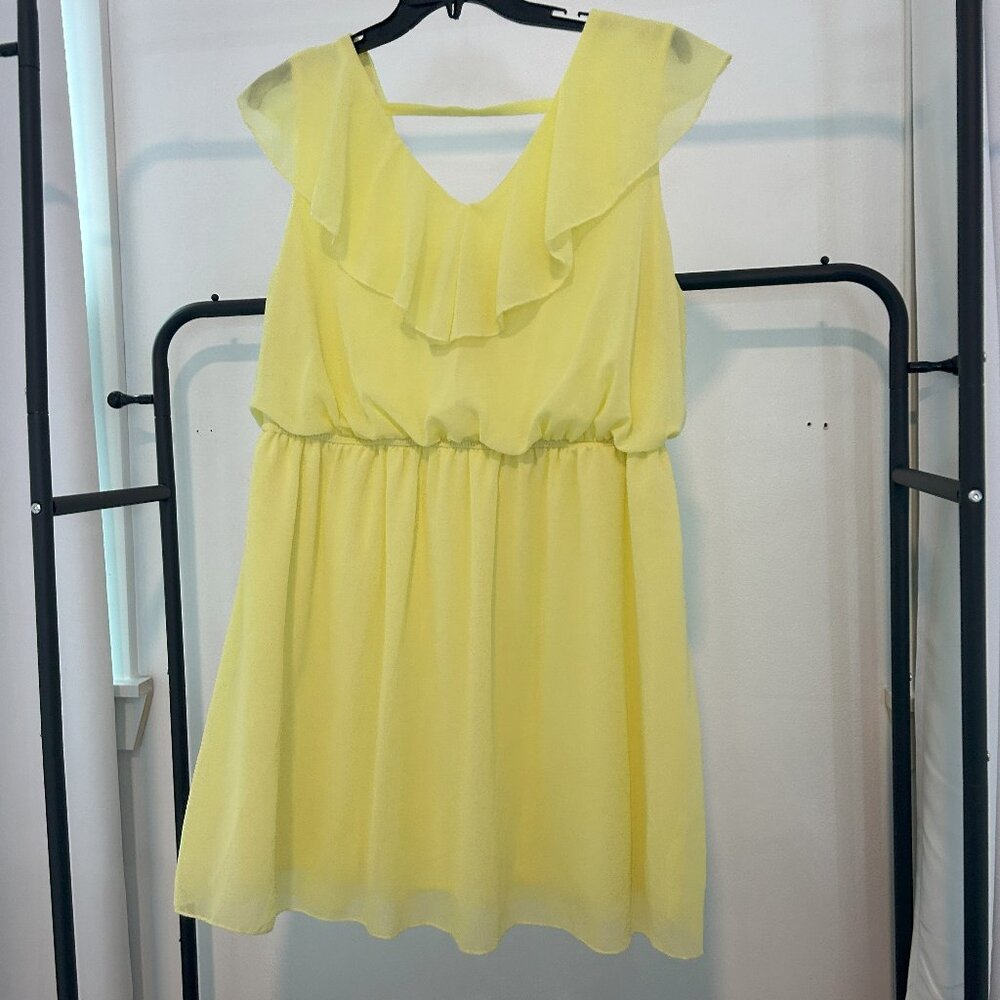 Yellow Rue Plus Dress
